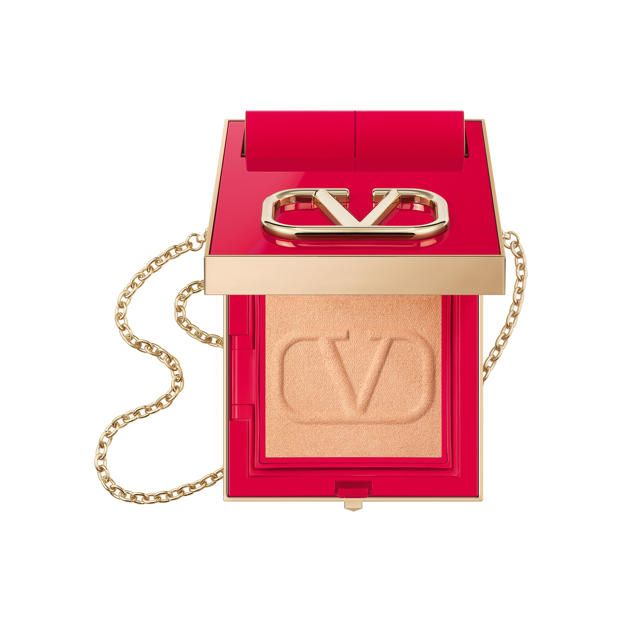 Valentino Beauty Go-clutch Refillable Compact Powder In Light-medium 03